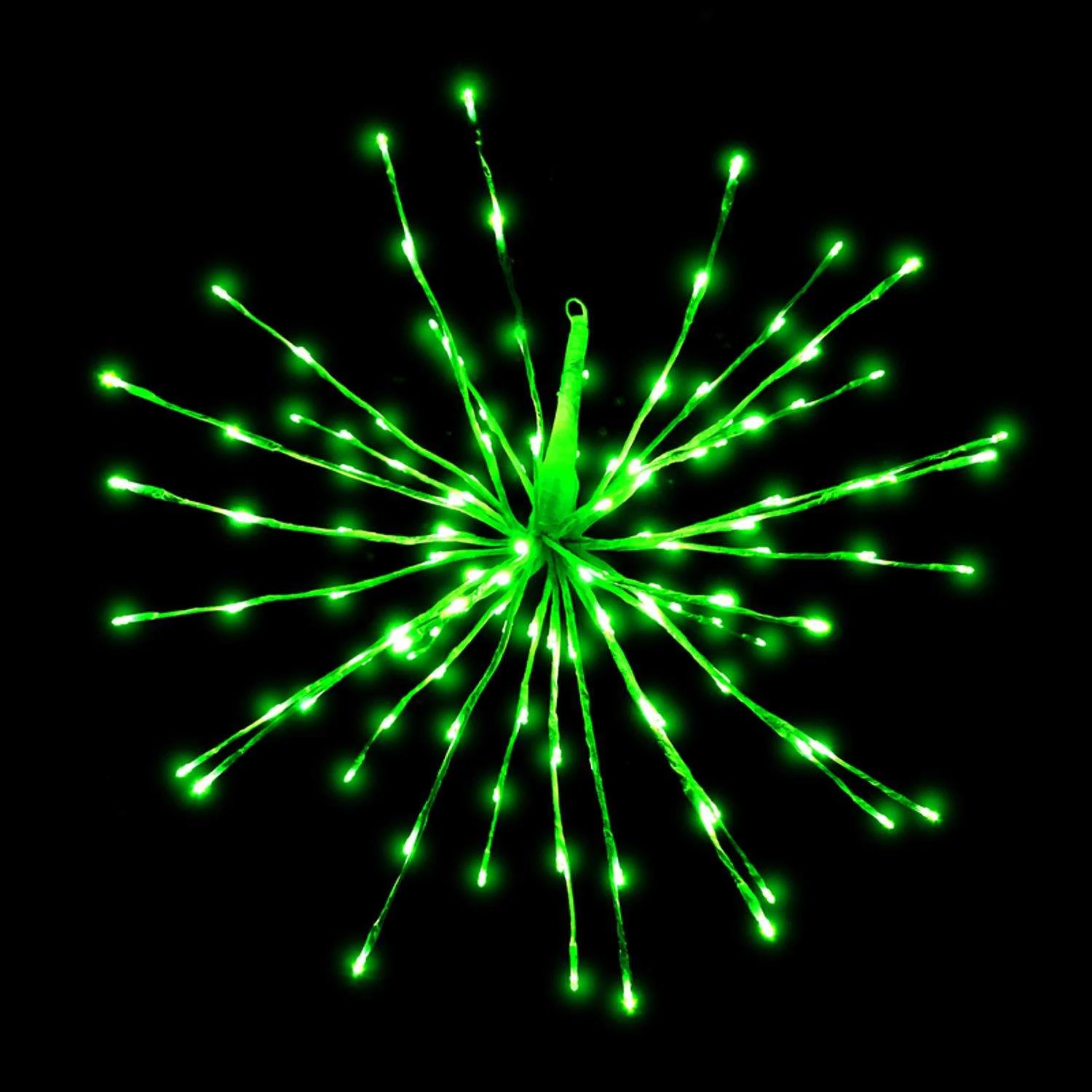 Celebrations Platinum LED Green Radiant Blast 24 In. Hanging Decor 4 Celebrations Platinum LED Green Radiant Blast 24 In. Hanging Decor - Image 2