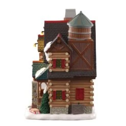 Lemax Multicolored Chestnut Cabin Christmas Village 9.5 In. -Alpine Sales Store 6543863b 4e77 44fd 9819 37dc0c6f3cac