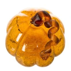Glitzhome Crackle Glass Pumpkin Tabletop Decor -Alpine Sales Store 6724f385 5394 4882 a3b0 b4debc92cda3