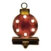Glitzhome Marquee LED Red Ornament Stocking Holder 7.48 In. -Alpine Sales Store 6ba1eb0b 71c2 45e0 9af2 5c3d5aaed6ad