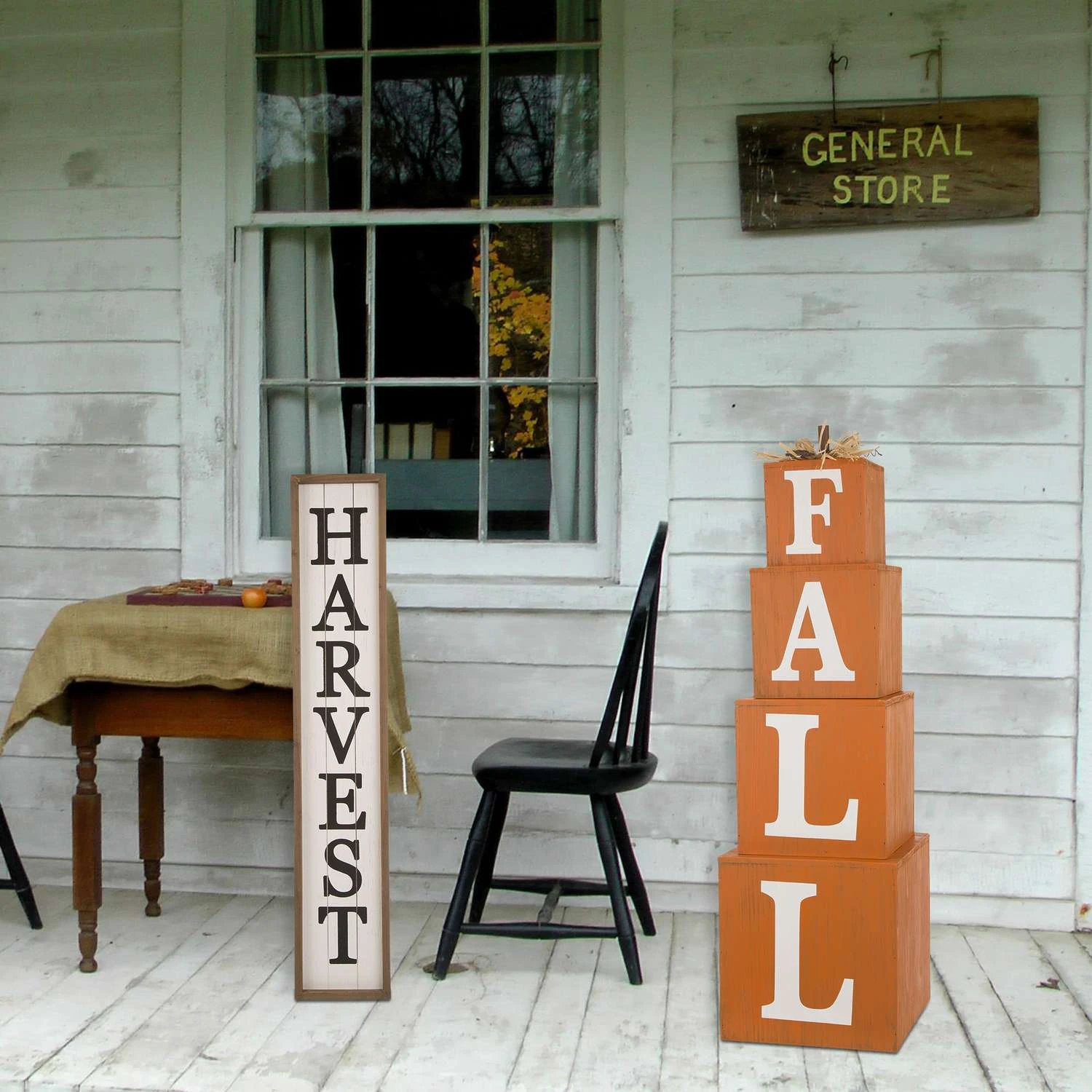 Glitzhome 41.73 In. Harvest Porch Sign Fall Decor 7 Glitzhome 41.73 In. Harvest Porch Sign Fall Decor - Image 5
