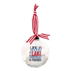 Pavilion We People Iridescent Anchor Confetti Ornament 4 In.