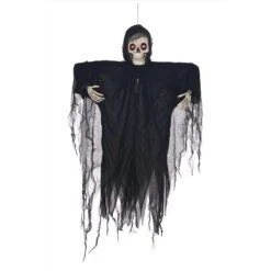 Seasons 39 In. Prelit Hanging Talking Ghoul Halloween Decor