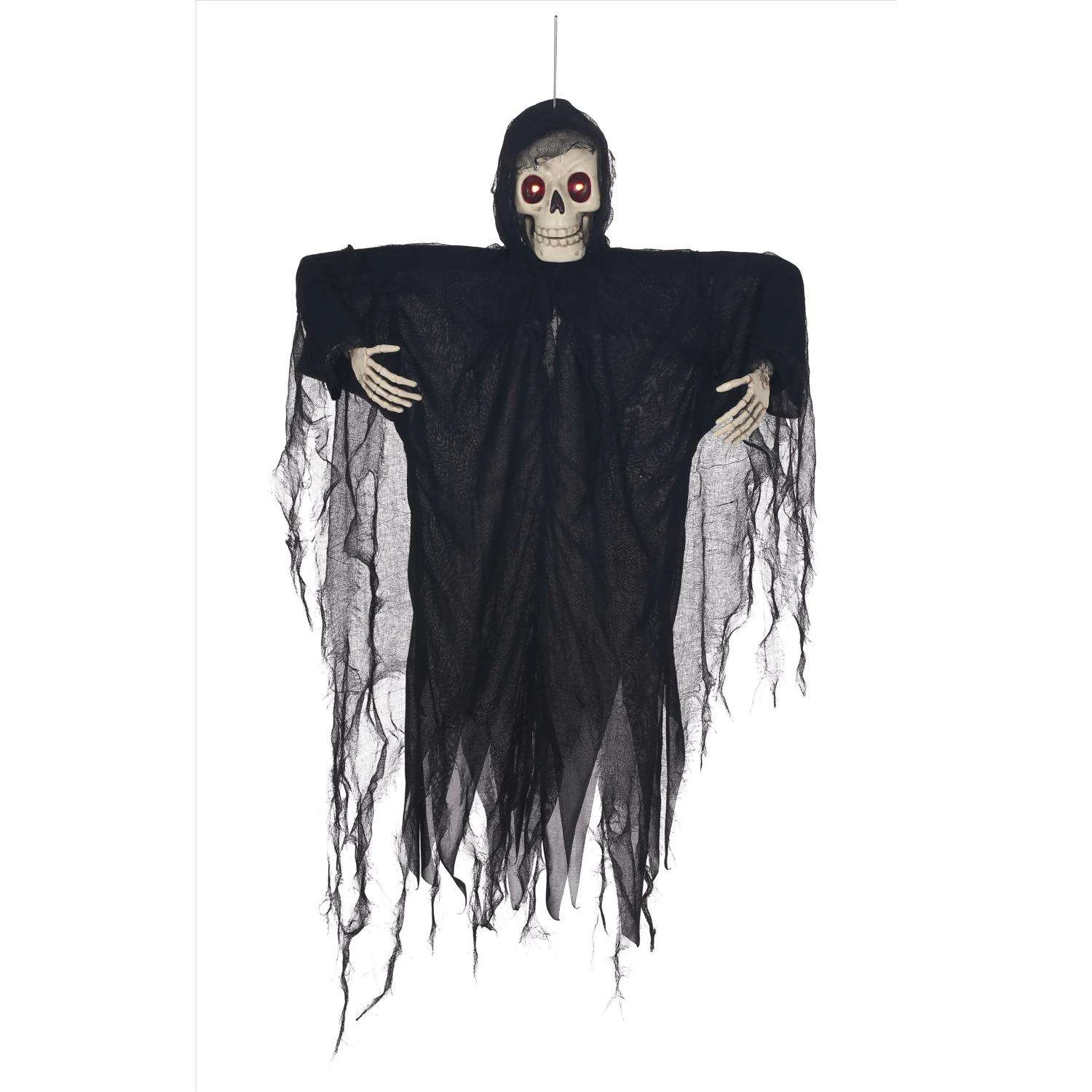 Seasons 39 In. Prelit Hanging Talking Ghoul Halloween Decor 3 Seasons 39 In. Prelit Hanging Talking Ghoul Halloween Decor