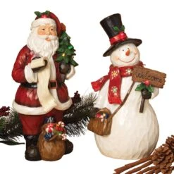 Gerson Multicolored Lighted Figurine 16.5 In.