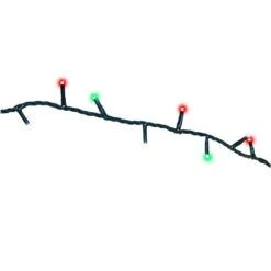 Holiday Bright Lights Starry LED Rice Compact Multicolored 100 Ct String Christmas Lights