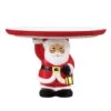 Mr. Christmas LED Santa Claus Cake Plate Table Decor 6.5 In.