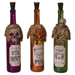 Gerson 13.5 In. Smoking Bottles Tabletop Decor
