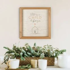P Graham Dunn Multicolored Unto Us A Child Is Born Indoor Christmas Decor 11 In. -Alpine Sales Store 7a2de238 45fd 4aab a139 d3aa0cabdc82