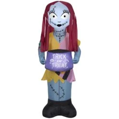 Gemmy Airblown 3.5 Ft. LED Halloween Sally W/ Treat Bowl Inflatable