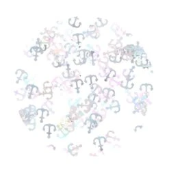 Pavilion We People Iridescent Anchor Confetti Ornament 4 In. -Alpine Sales Store 8751be2e a0b6 4e94 bc11 3c06f84fa033