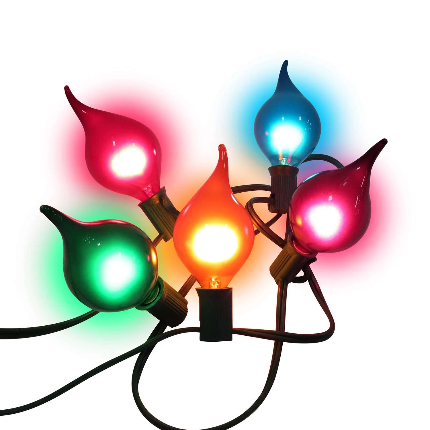 Holiday Bright Lights Incandescent C7 Multicolored 15 Ct String Christmas Lights 3 Holiday Bright Lights Incandescent C7 Multicolored 15 Ct String Christmas Lights