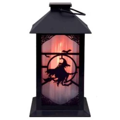 Magic Seasons 8 In. Haunted Flicker Flame Lantern Halloween Decor -Alpine Sales Store 8be40310 15ee 454b 8323 24f3b64e41ab