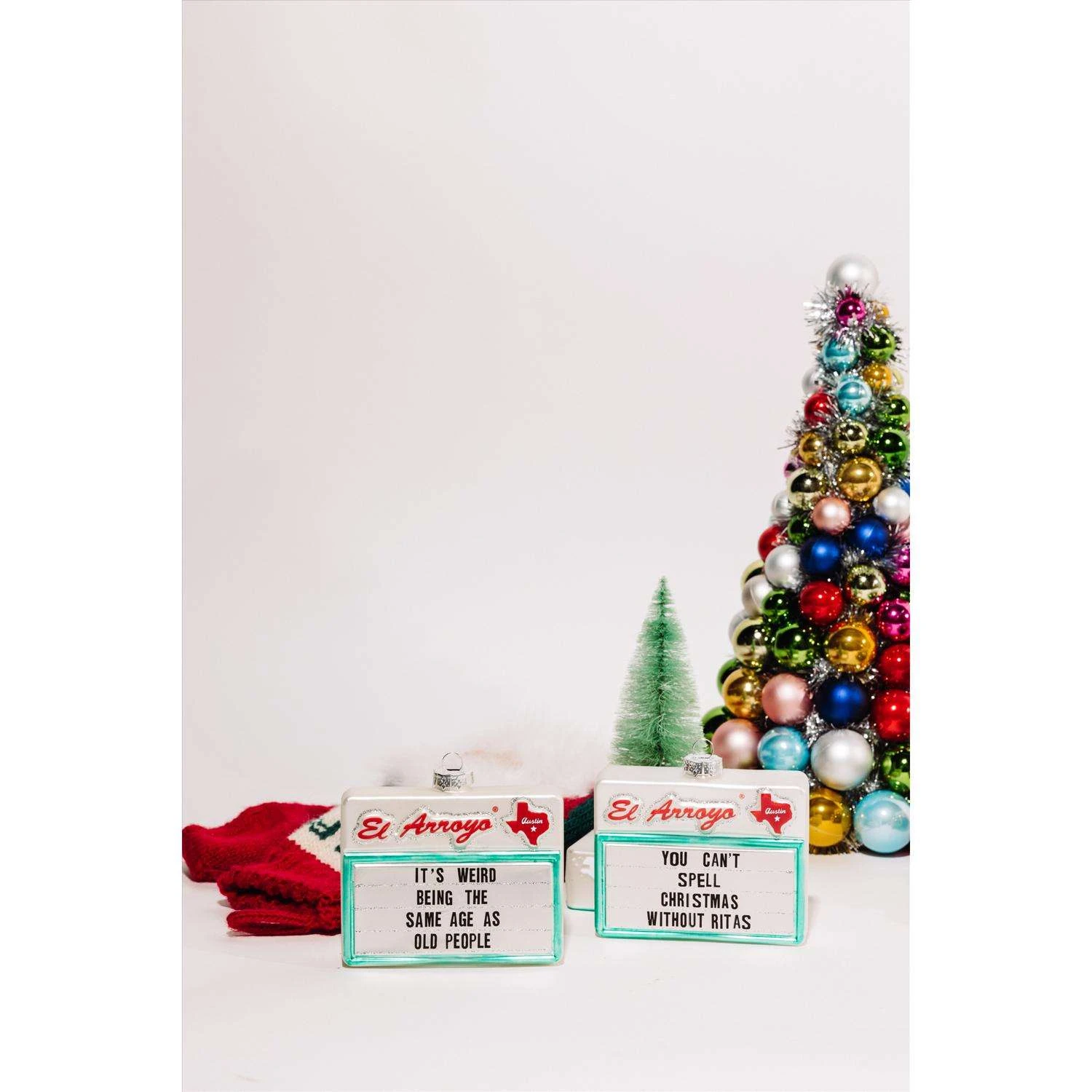 El Arroyo Multicolored Old People Ornament 4 El Arroyo Multicolored Old People Ornament - Image 2