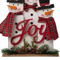 Glitzhome Muticolored Snowman Family Table Decor 18 In. -Alpine Sales Store 94328e3d 4597 49a8 a5ae bff840869c39