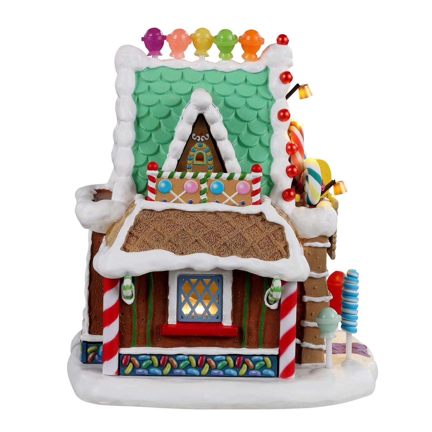 Lemax LED Multicolored Lollipops Shop Christmas Village 7 In. 4 Lemax LED Multicolored Lollipops Shop Christmas Village 7 In. - Image 2
