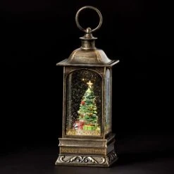 Roman Swirl Confetti Lite LED Multicolored Swirl Rotating Tree Lantern Indoor Christmas Decor 9.25 I -Alpine Sales Store 964e6935 e725 4825 8f5b 8b7bdcc1bca9