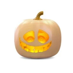 Mindscope Animat3D 11 In. Jabberin Jack White Pumpkin Halloween Decor -Alpine Sales Store 9abe8338 1910 40c9 aacf a7528398cce6