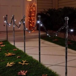 Celebrations Cool White 24 In. LED Prelit Chain On Pole Pathway Decor -Alpine Sales Store 9c38d3d9 35a5 4873 bbd3 25d429c42f98