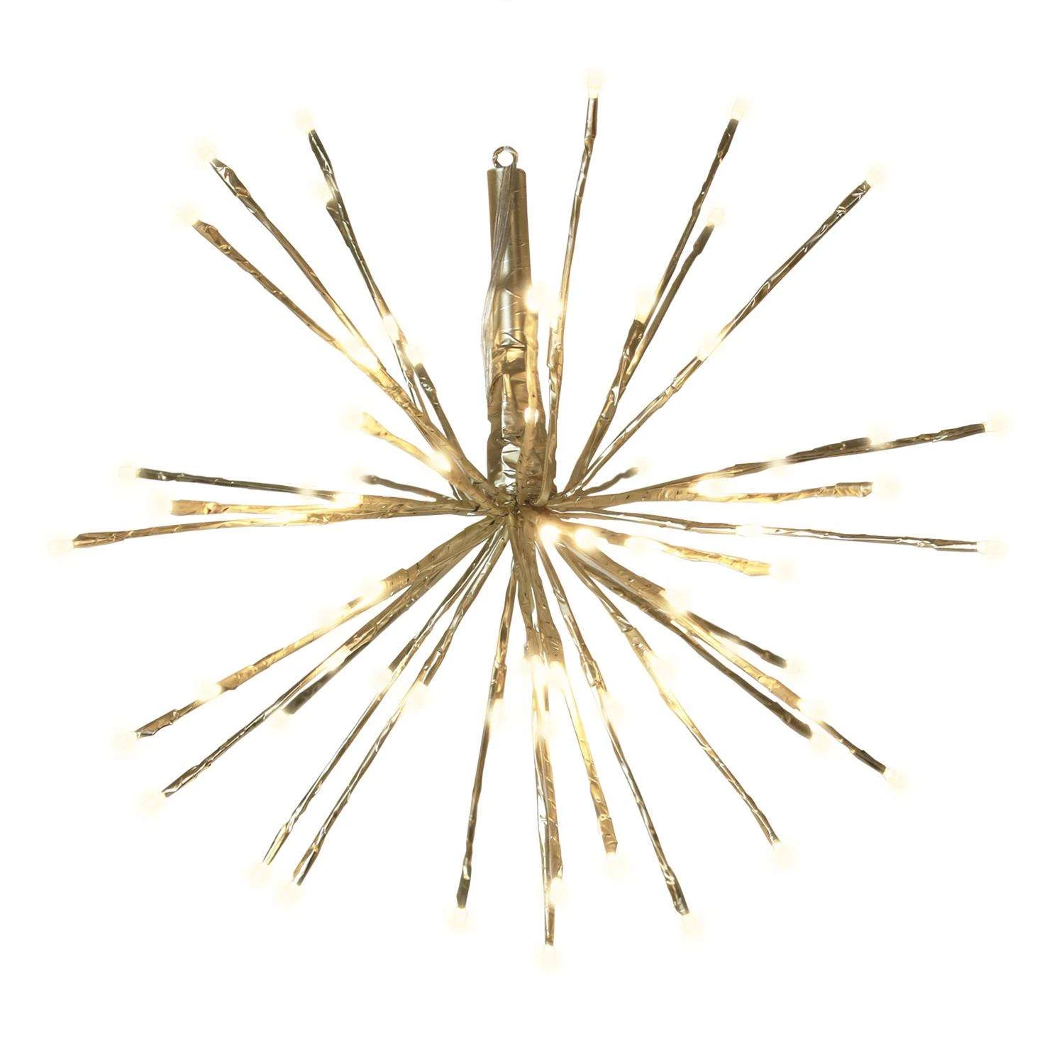 Celebrations LED Warm White Gold Radiant Blast 16 In. Pathway Decor 3 Celebrations LED Warm White Gold Radiant Blast 16 In. Pathway Decor