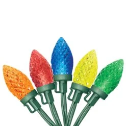 Celebrations Gold LED C9 Multicolored 25 Ct String Christmas Lights 16 Ft. -Alpine Sales Store 9cdedce9 e7aa 4dfb bfc2 8e9d114d33d8