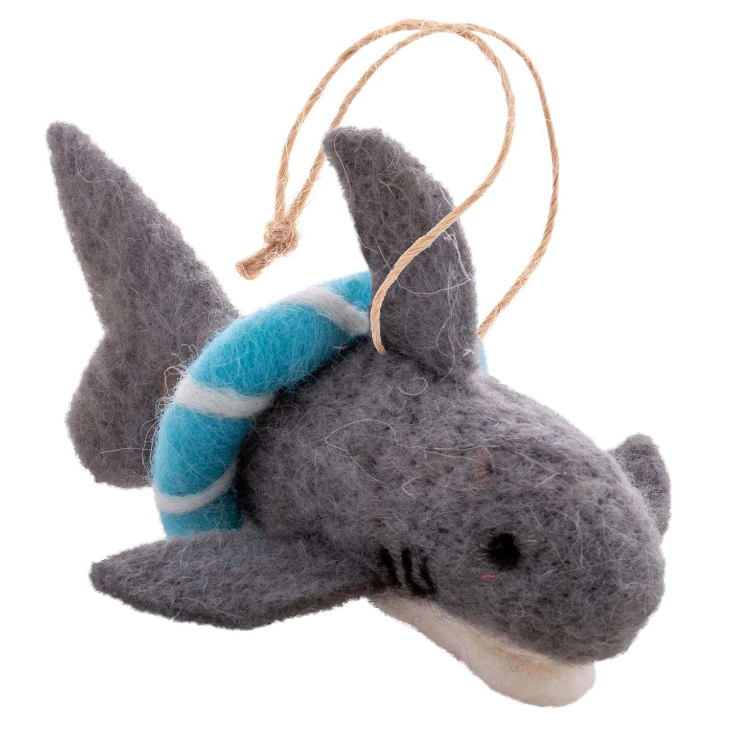 Karma Gifts Multicolored Island Shark Ornament 1.25 In. 3 Karma Gifts Multicolored Island Shark Ornament 1.25 In.