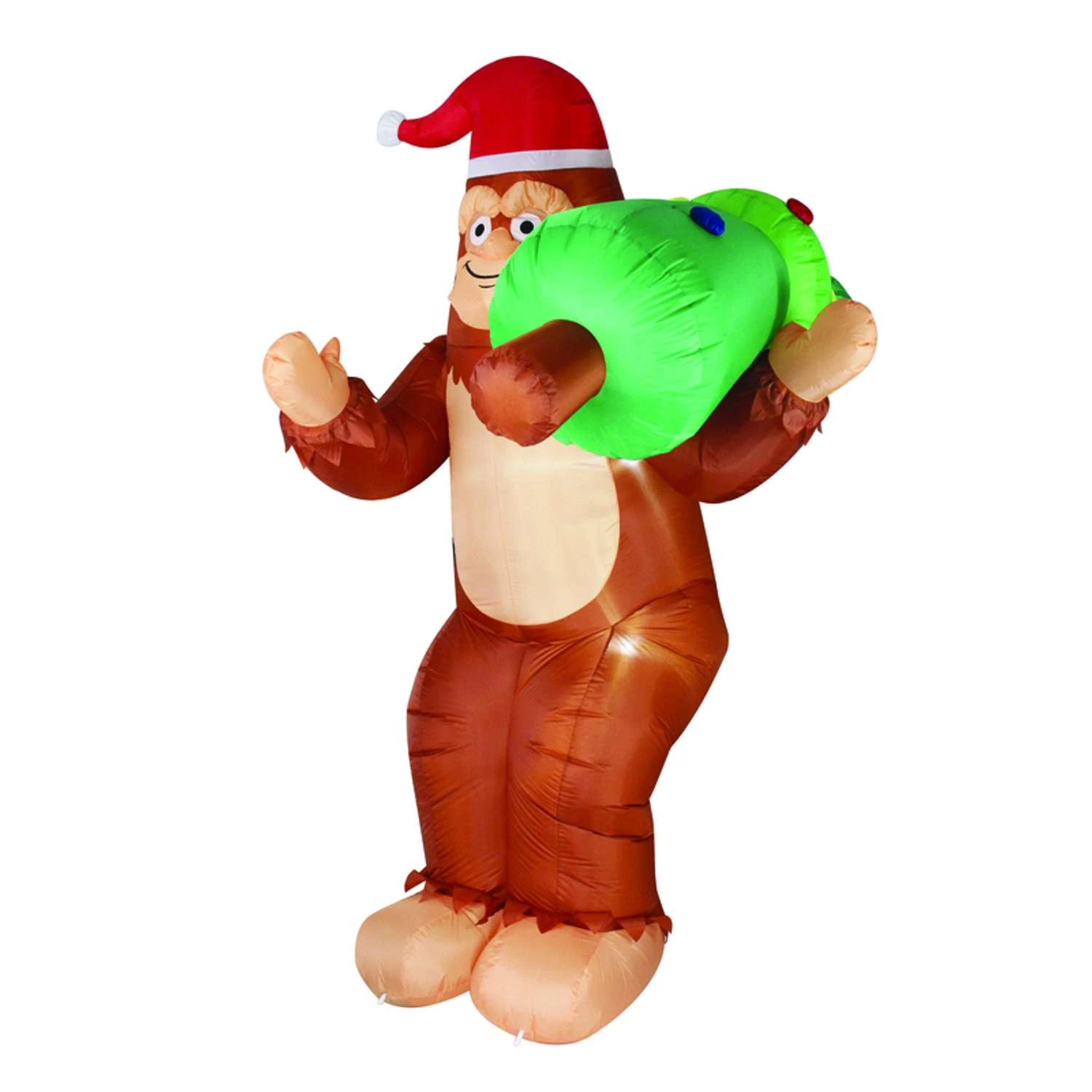 Celebrations Sasquatch & Tree 8 Ft. Inflatable 6 Celebrations Sasquatch & Tree 8 Ft. Inflatable - Image 4