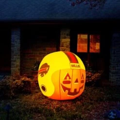 Sporticulture NFL 4 Ft. LED Buffalo Bills Jack-O-Helmet Inflatable -Alpine Sales Store a24b2b92 9e6d 46d8 b932 6295dd574beb