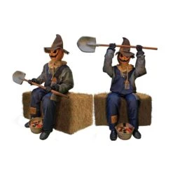 Fun World 5 Ft. Jack Goodies Guardian - SFX Yard Decor