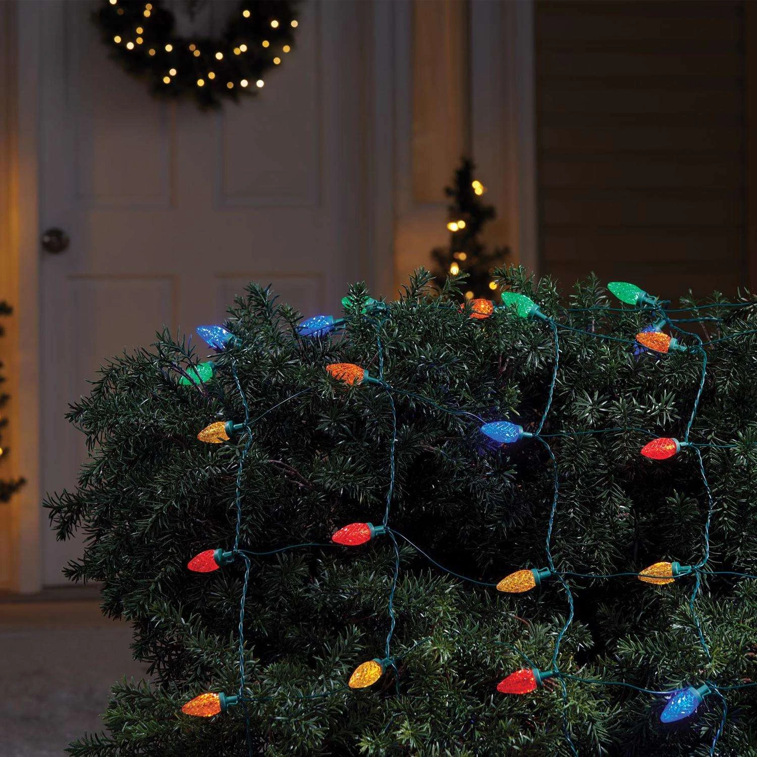 Celebrations LED C9 Multicolored 70 Ct Net Christmas Lights 4 Celebrations LED C9 Multicolored 70 Ct Net Christmas Lights - Image 2