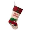 Glitzhome Multicolored Red Truck Christmas Stocking 1.1 In. -Alpine Sales Store a4ffa9b6 8dfd 443f 8ee5 77c2b013c120