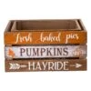 Glitzhome 6.89 In. Pumpkin Crate Tabletop Decor -Alpine Sales Store a55a2a02 acd6 4a0b ab41 491d133e1247