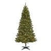Celebrations 7-1/2 Ft. Slim LED 300 Lights Fir Tree Color Changing Christmas Tree