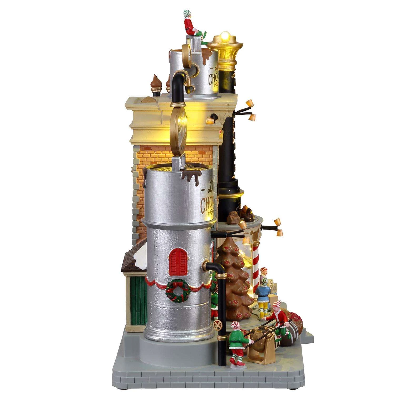 Lemax LED Multicolored Christmas Chocolatier Truffle Factory Christmas Village 12 In. 4 Lemax LED Multicolored Christmas Chocolatier Truffle Factory Christmas Village 12 In. - Image 2