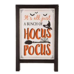 Glitzhome 42.05 In. Hocus Pocus Easel Sign Pathway Decor -Alpine Sales Store b0f981f4 6e78 4cc0 a7ad 937a49b39ad4
