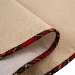 Glitzhome Multicolored Christmas Poinsettia Tree Skirt 0.39 In. -Alpine Sales Store b1eb7536 069f 46ab 89da 53f6f9421cb8