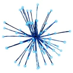 Celebrations LED Blue 3-in-1 Radiant Blast 16 In. Pathway Decor