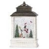 Roman Confetti Lite LED Multicolored Snowman Swirl 2Tone Lantern Indoor Christmas Decor 10.5 In. -Alpine Sales Store b635d285 df08 4d65 8ac9 83fb43190700