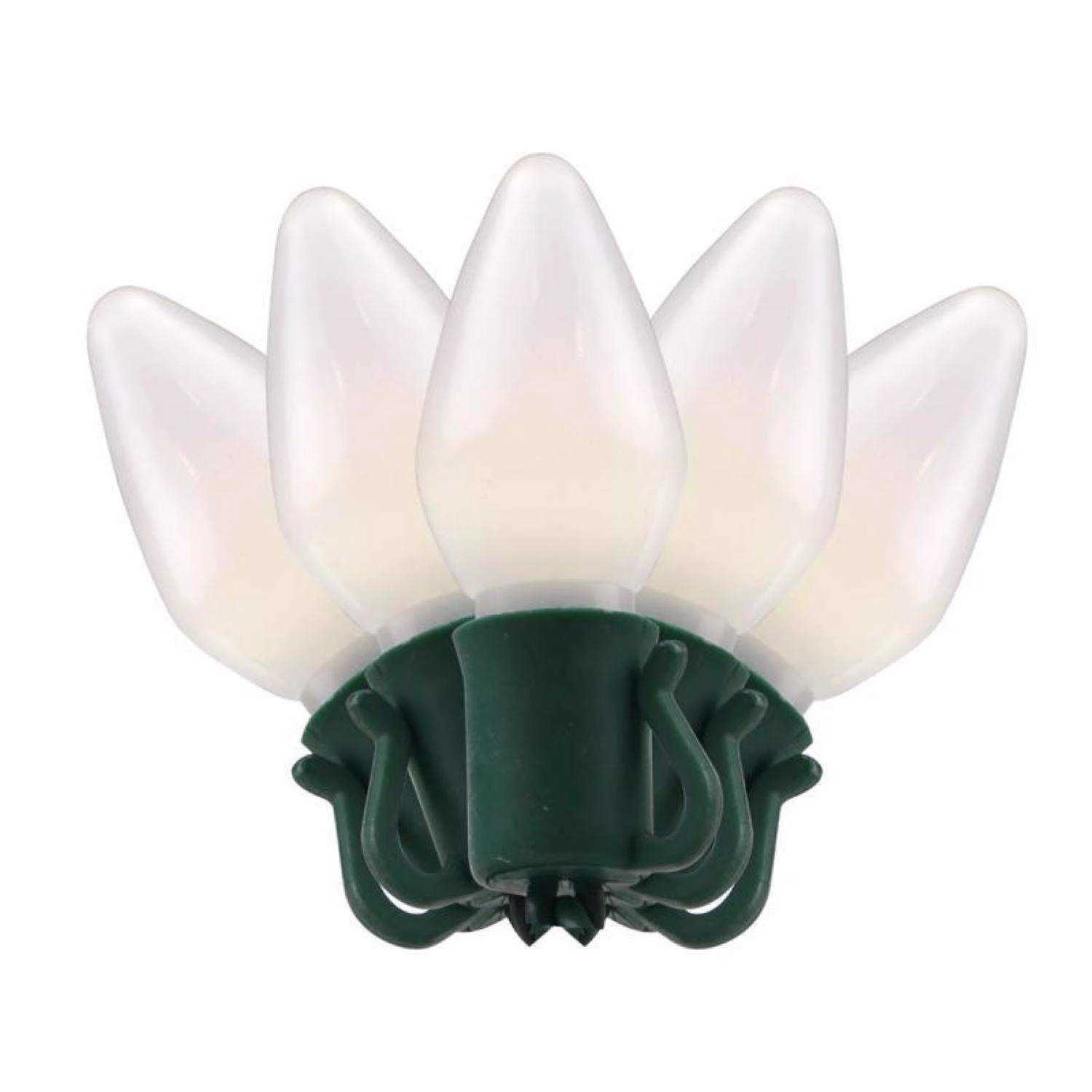 Celebrations Platinum LED C7 Warm White 50 Ct String Christmas Lights 24.5 Ft. 4 Celebrations Platinum LED C7 Warm White 50 Ct String Christmas Lights 24.5 Ft. - Image 2