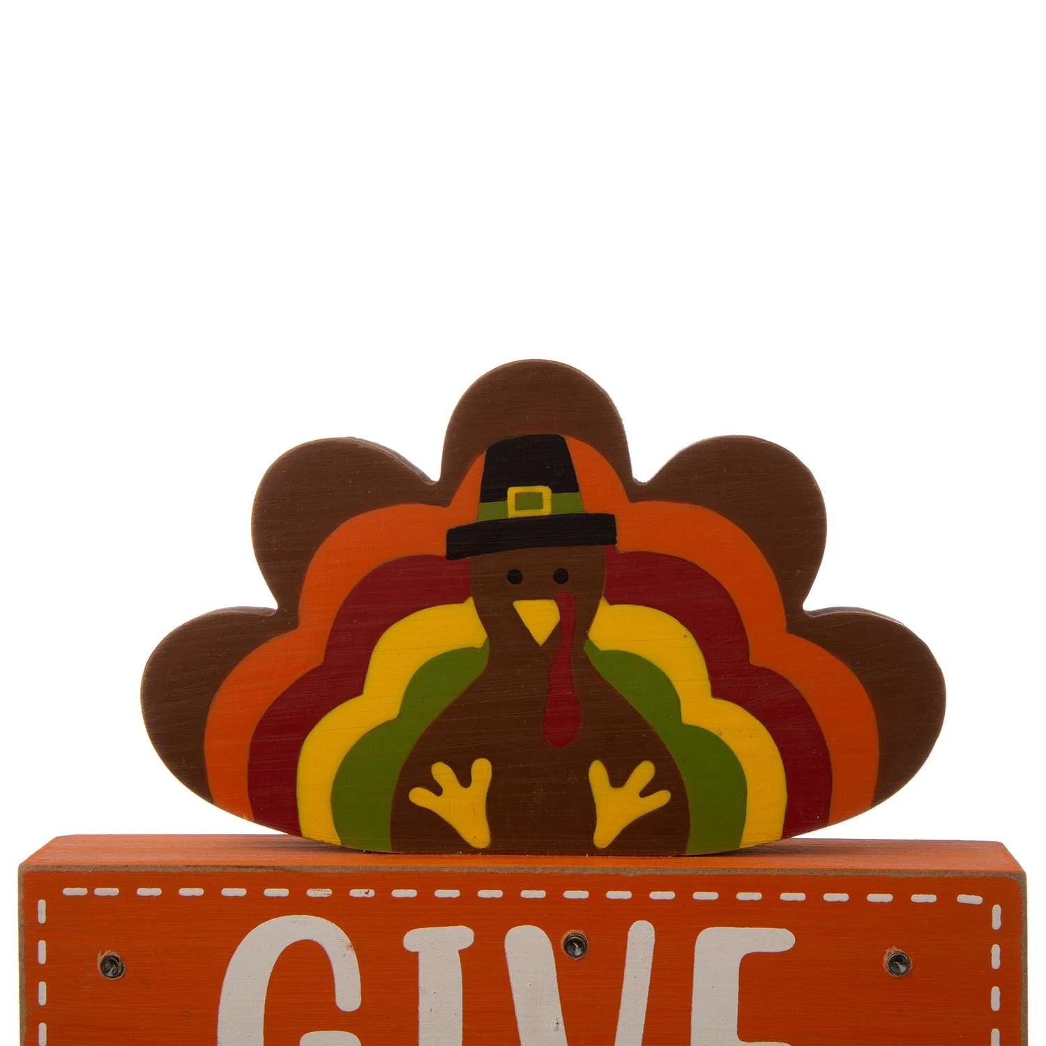 Glitzhome 10.28 In. Prelit Thanksgiving Lighted Turkey Fall Decor 5 Glitzhome 10.28 In. Prelit Thanksgiving Lighted Turkey Fall Decor - Image 3