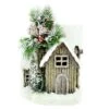 Touch Of Nature LED Mulitcolored Snowy With Trees And Bristles Indoor Christmas Decor 9 In. -Alpine Sales Store bdd299b6 7508 4592 bf4c d5f927f1ac2a