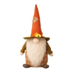 Glitzhome 24.02 In. Standing Gnome Fall Decor
