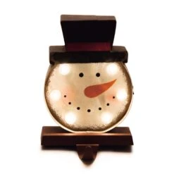 Glitzhome Marquee Black/White Snowman Head Christmas Stocking Holder 7.48 In. 10 Glitzhome Marquee Black/White Snowman Head Christmas Stocking Holder 7.48 In. -Alpine Sales Store c0c49b02 3646 4b7d 9069 e7f3365a28aa