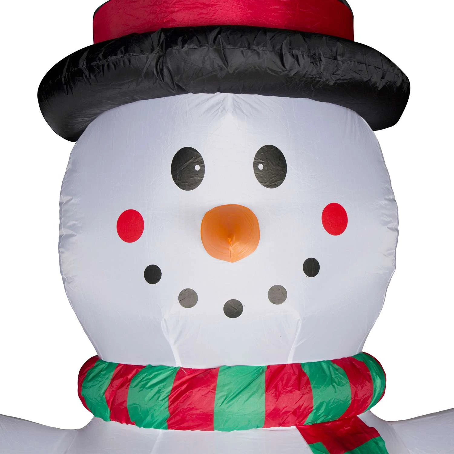 Glitzhome Snowman "Welcome" Banner 141.73 In. Inflatable 4 Glitzhome Snowman "Welcome" Banner 141.73 In. Inflatable - Image 2