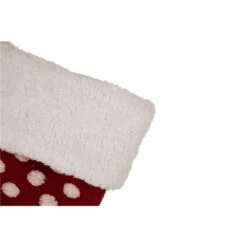 Glitzhome Red/White Polka Dot Christmas Stocking 1.18 In. -Alpine Sales Store c5cda0e5 a1eb 4fd8 9949 741f29603e13