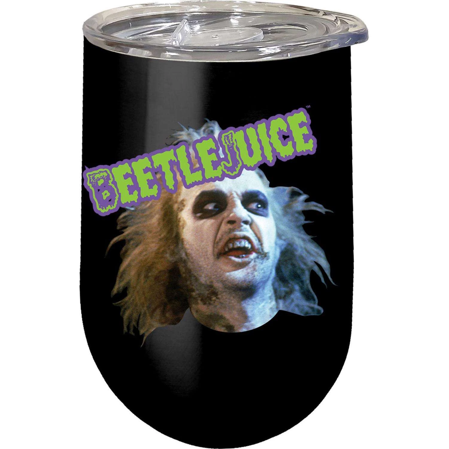 Spoontiques Beetlejuice Wine Tumbler 16 Oz 1 Pk 3 Spoontiques Beetlejuice Wine Tumbler 16 Oz 1 Pk