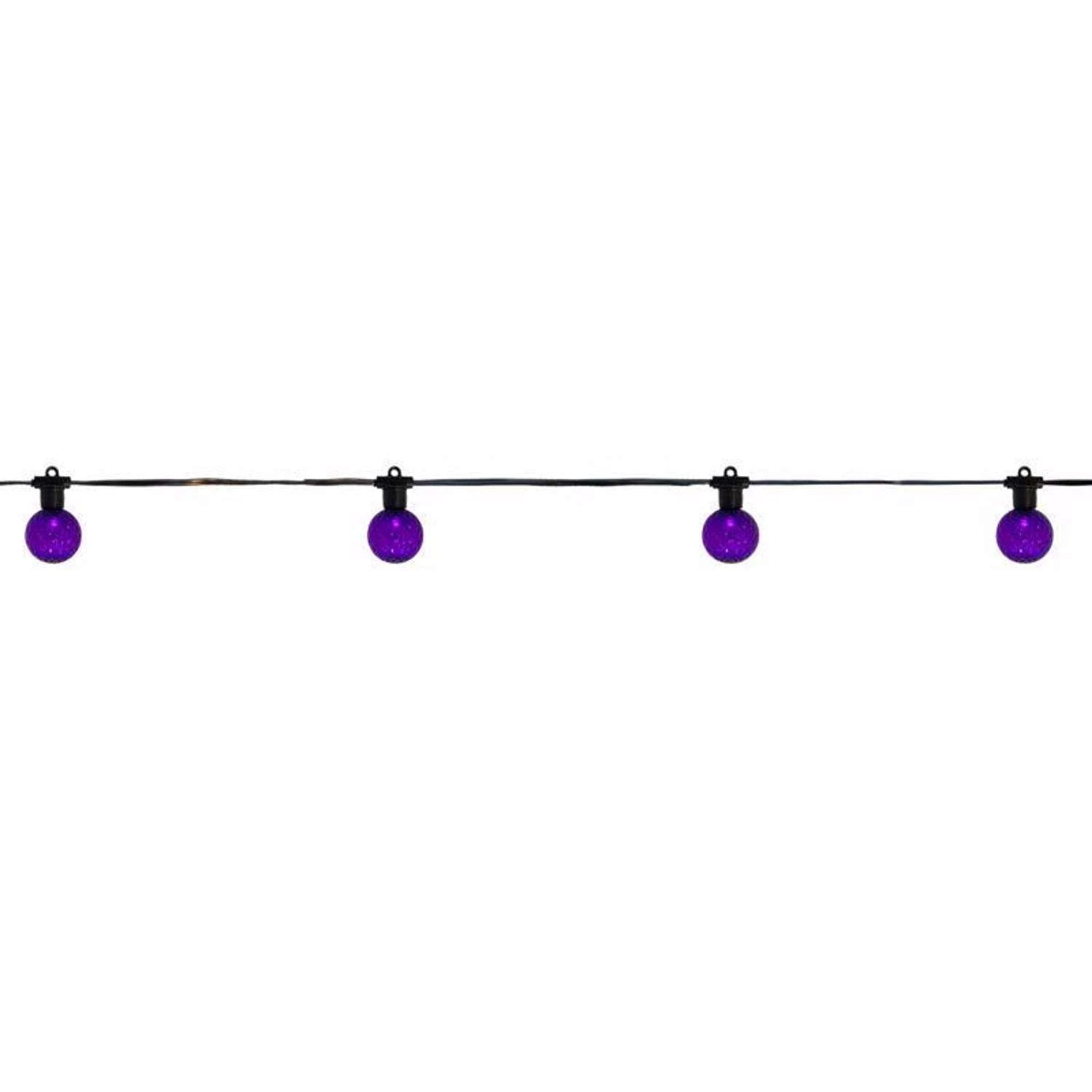 Celebrations Purple 25 Ct LED G40 Halloween String Lights 4 Celebrations Purple 25 Ct LED G40 Halloween String Lights - Image 2