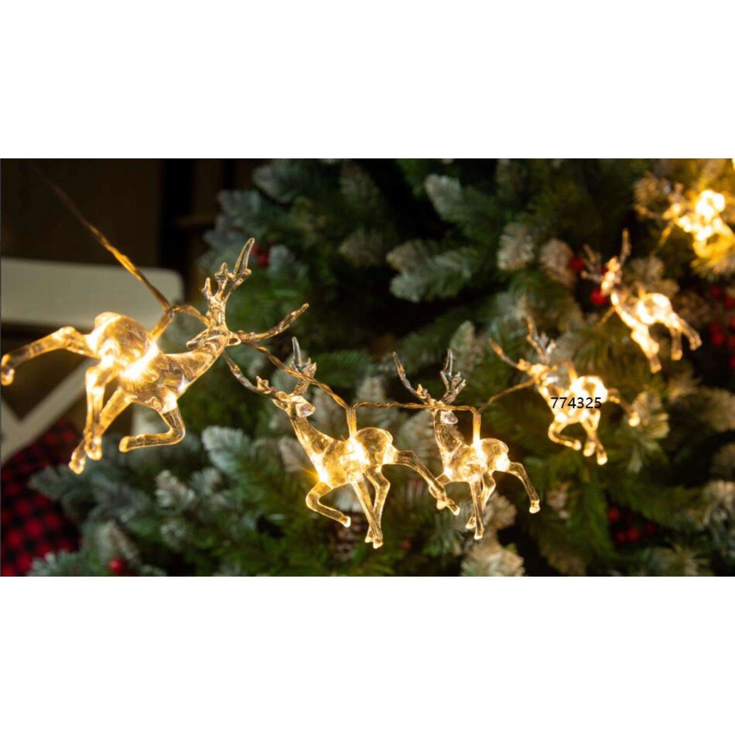 Celebrations LED Warm White 10 Ct String Christmas Lights 4 Celebrations LED Warm White 10 Ct String Christmas Lights - Image 2