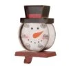 Glitzhome Marquee Black/White Snowman Head Christmas Stocking Holder 7.48 In. -Alpine Sales Store cca14d52 d23b 455e 8386 ad1c597bbba2
