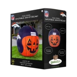 Sporticulture NFL 4 Ft. LED Denver Broncos Jack-O-Helmet Inflatable 12 Sporticulture NFL 4 Ft. LED Denver Broncos Jack-O-Helmet Inflatable -Alpine Sales Store cfbfd1a5 d13a 42f9 a1a1 df9face6cdc6